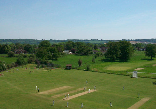 Merstham from above