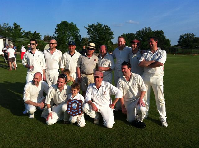 Victory over Merstham - team photo