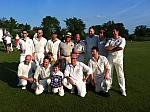 Victory over Merstham - team photo
